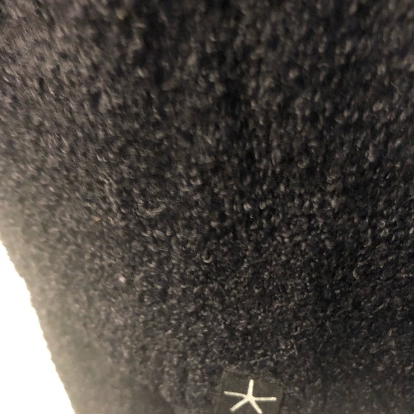 🥳B-DAY SALE❤️NWT BAREFOOT DREAMS Black/Pewter Ombré Cozy Cardigan L/XL - Picture 7 of 8